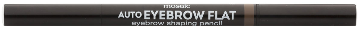 Eva Mosaic Карандаш для бровей Auto Eyebrow Flat, 0,25 г, 04818432 Eva Mosaic Карандаш для бровей Auto Eyebrow Flat, 0,25 г, 04818432Карандаш от бренда Eva Mosaic поможет любой женщине создать идеальную форму бровей. Он обладает удобной треугольной формой грифеля. С помощью острого кончика вы создадите четкими графичные линии, а плоский - сделает более мягкие и плавные штрихи. Благодаря щеточке на другом конце карандаша, вы сможете уложить брови или растушевать цвет. Грифель очень прочный, но при этом мягкий, не ломается и не крошится. Карандаш содержит витамины С и Е, сок листьев алоэ, масло жожоба и семян подсолнечника.