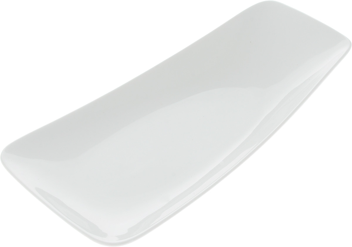 Блюдо Ariane Rectangle, 29 х 15,5 смAVRARN11029 Блюдо Ariane Rectangle, 29 х 15,5 смAVRARN11029Оригинальное блюдо Ariane Rectangle прямоугольной формы изготовлено из высококачественного фарфора с глазурованным покрытием и имеет приподнятый край. Изделие идеально подходит для сервировки закусок и других блюд. Такое блюдо прекрасно впишется в интерьер вашей кухни и станет достойным дополнением к кухонному инвентарю. Можно мыть в посудомоечной машине и использовать в микроволновой печи. Размер блюда (по верхнему краю): 19 х 15,5 см. Максимальная высота блюда: 5 см.