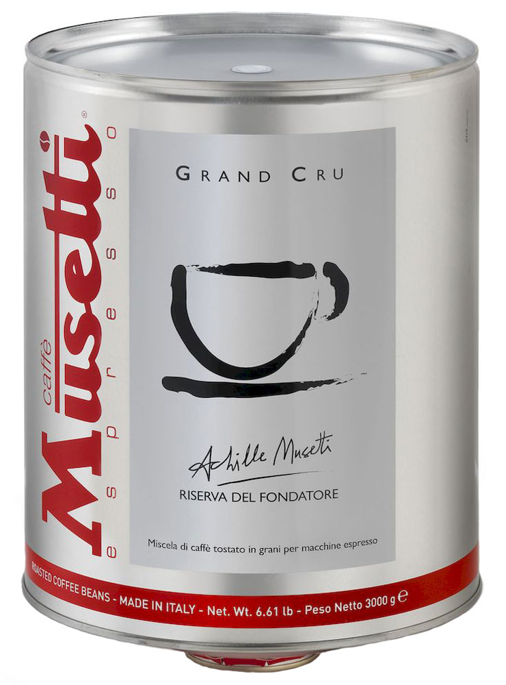 Musetti Grand Cru кофе в зернах, 3 кг8004769208518 Musetti Grand Cru кофе в зернах, 3 кг8004769208518Кофе Musetti Grand Cru - купаж элитных зерен Арабики с лучших кофейных плантаций Бразилии, Индии, и Африки высокого качества позволит вам насладится необыкновенным ярко выраженным ароматом, ощутить шоколадное послевкусие, с цветочными нотками ванили и цитруса. Изысканный и совершенный по вкусовым качествам. 100% Арабика. Упаковано под сжатым газом.
