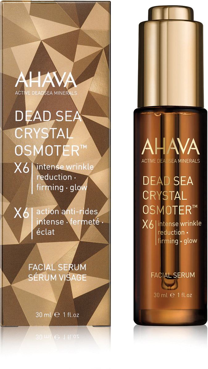 Ahava Dsoc Концентрат минералов мертвого моря crystal osmoter 6x. сыворотка для лица 30 мл82615065 Ahava Dsoc Концентрат минералов мертвого моря crystal osmoter 6x. сыворотка для лица 30 мл82615065Наполненная питательными компонентами липидная сыворотка, без труда сливающаяся с поверхностными слоями кожи, обеспечивает проникновение наиболее важных активных ингредиентов для укрепления и восстановления кожи даже с самыми явными признаками старения.