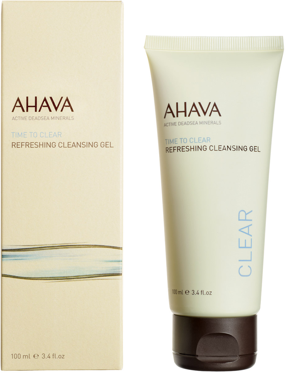 Ahava Time To Clear Освежающий гель для очищения кожи 100 мл81015065 Ahava Time To Clear Освежающий гель для очищения кожи 100 мл81015065Обогащенный минералами гель, без мыла, чья мягкая формула обеспечивает деликатное и качественное очищение. Не сушит кожу. Полностью удаляет все загрязнения и макияж, делая кожу свежей, чистой и упругой.