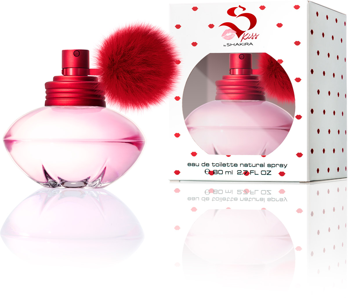 Shakira S By Shakira Kiss женская Туалетная вода 50мл65114166 Shakira S By Shakira Kiss женская Туалетная вода 50мл65114166Знаменитый флакон S by Shakira стал воплощением флирта и нежности первого поцелуя. Белая внешняя упаковка украшена маленькими алыми поцелуйчиками и изображением самого флакона, чтобы покупательницы знали, какой сюрприз иъ ждет внутри.