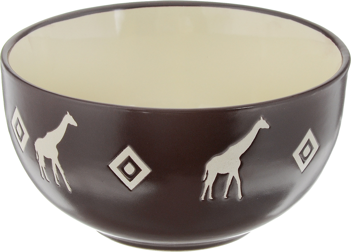Салатник HomeStar Сафари, диаметр 13,5 смLJ13-3329-1010 Салатник HomeStar Сафари, диаметр 13,5 смLJ13-3329-1010Салатник HomeStar Сафари покорит вас своей красотой и качеством исполнения. Изделие выполнено из высококачественной керамики. Такой салатник отлично подойдет как для повседневных, так и для торжественных случаев. Салатник HomeStar Сафари прекрасно впишется в интерьер вашей кухни и станет достойным дополнением к кухонному инвентарю. Можно использовать в посудомоечной машине и микроволновой печи. Диаметр салатника (по верхнему краю): 13,5 см. Высота стенки салатника: 7 см.