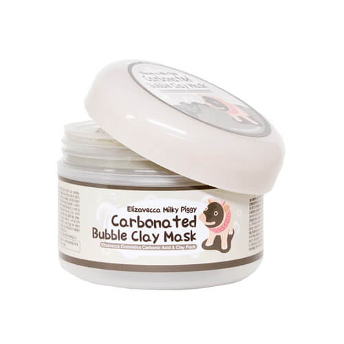 Elizavecca Очищающая кислородная маска на основе глины Milky Piggy Carbona Ted Bubble Clay Pack, 100 мл7003 Elizavecca Очищающая кислородная маска на основе глины Milky Piggy Carbona Ted Bubble Clay Pack, 100 мл7003Глубоко очищающая маска для любого типа кожи, особенно рекомендуется для пористой, комбинированной, жирной. При нанесении на кожу маска превращается в мягкую пену с множеством мельчайших пузырьков, которые лопаются, мягко массируют кожу, вычищают из пор всевозможные загрязнения, излишки кожного сала, удаляют следы косметики.