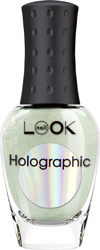 Nail LOOK Лак для ногтей Nail LOOK серии Holographic Зеленая призма 8,5 мл31018 Nail LOOK Лак для ногтей Nail LOOK серии Holographic Зеленая призма 8,5 мл31018Голографический эффект-сложный, переливающийся, яркий. Лаки с таким эффектом очень популярны в этом сезоне и предназначены для особых случаев и событий. Поэтому лак выпускается в той формуле, которая не позволяет ему долго держаться на ногтях. Рекомендуется нанести базу 30301, а после ее высыхания нанести лак в 2 слоя.