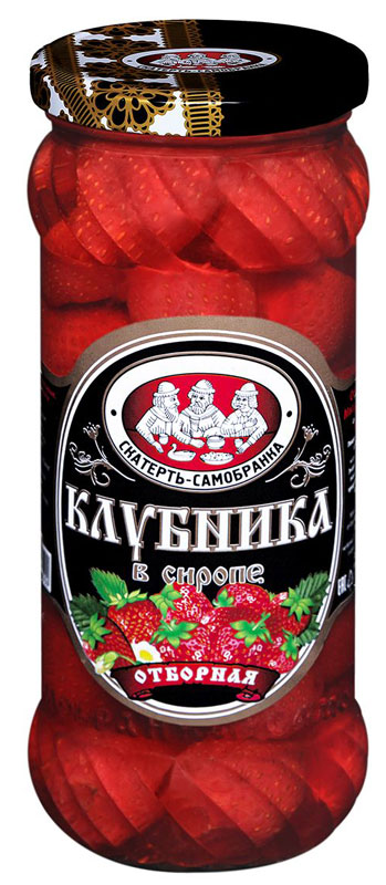 Скатерть-Самобранка клубника в сиропе, 580 мл4607067551504 Скатерть-Самобранка клубника в сиропе, 580 мл4607067551504Клубника в сладком сиропе.