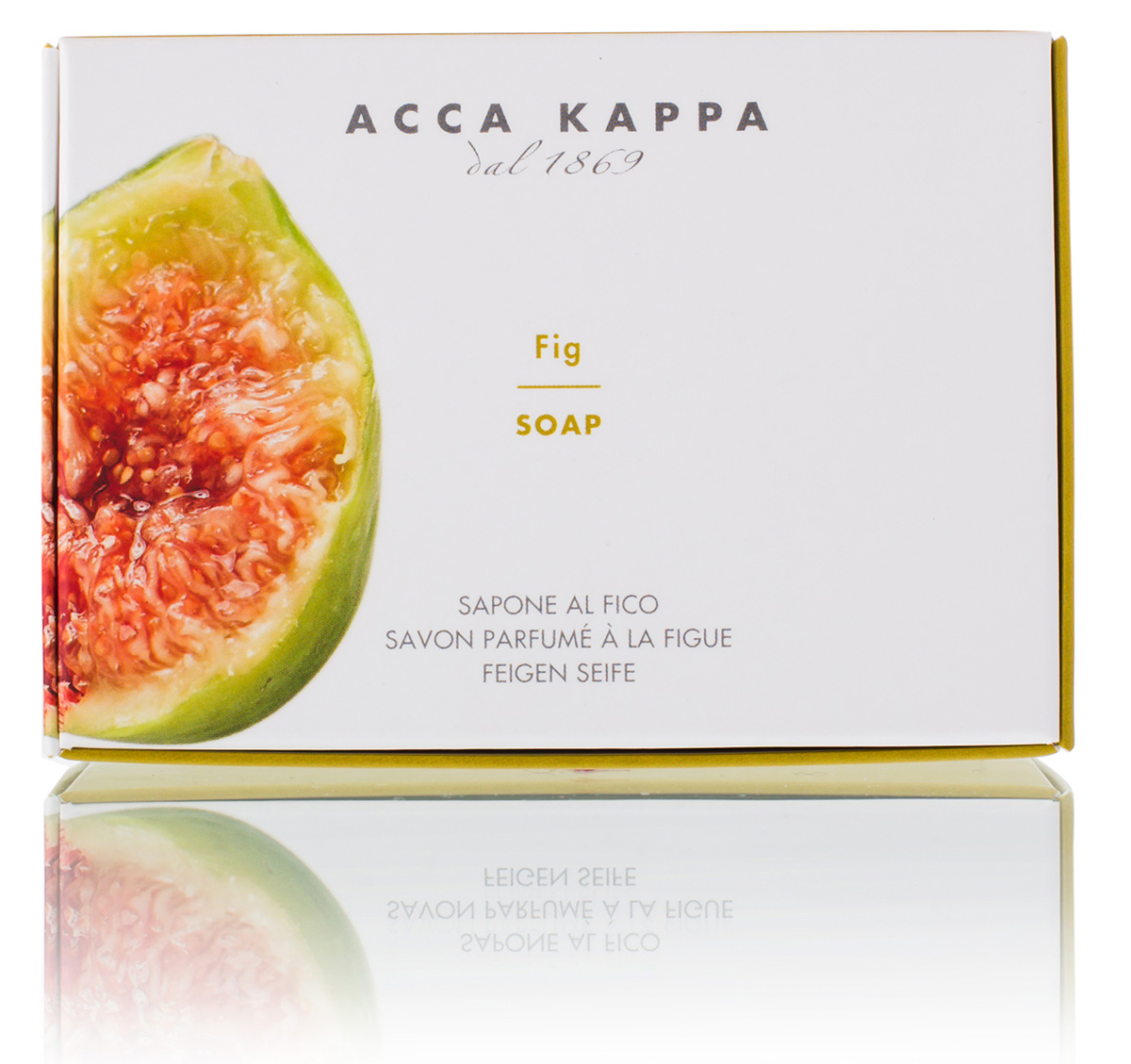 Acca Kappa Мыло туалетное Фига 150 гр853316 Acca Kappa Мыло туалетное Фига 150 гр853316Мыло создано с использованием традиционных методов из сырья исключительно растительного происхождения.