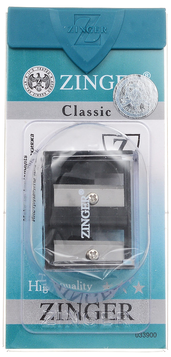 Zinger Точилка двойная zo-SH-214698_черный Zinger Точилка двойная zo-SH-214698_черныйZinger Точилка двойная zo-SH-21