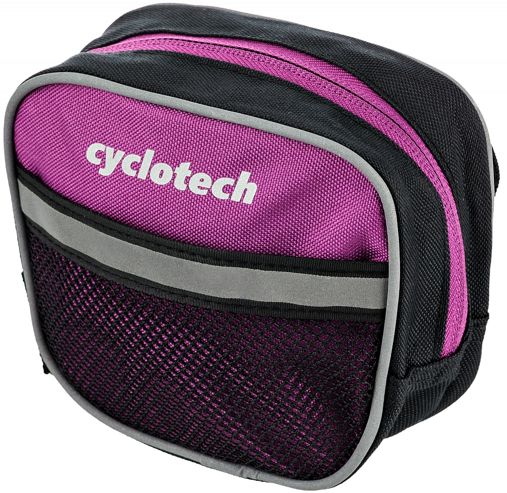 Велосумка Cyclotech, цвет: фиолетовыйCYC-7VI Велосумка Cyclotech, цвет: фиолетовыйCYC-7VIВелосипедная сумка с креплением на руль. Позволит разместить все необходимые мелочи - ключи, телефон, кошелек.