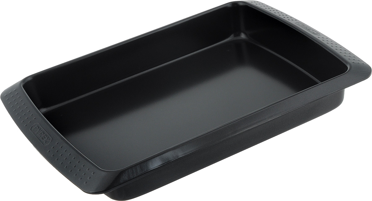 Форма для запекания Pyrex Classic, прямоугольная, с антипригарным покрытием, 35 х 26 смMBCBR35/5046 Форма для запекания Pyrex Classic, прямоугольная, с антипригарным покрытием, 35 х 26 смMBCBR35/5046Форма для запекания Pyrex Classic изготовлена из углеродистой стали с антипригарным покрытием на всей поверхности. Благодаря антипригарному покрытию нет необходимости использовать подсолнечное масло. Пища не пригорает и не прилипает к стенкам, легко достается из формы, сохраняя при этом аккуратный внешний вид. Покрытие обладает высокой прочностью и длительным сроком эксплуатации, а также является абсолютно безопасным, так как не содержит PFOA, свинца и кадмия. Форма быстро и равномерно нагревается. Изделие имеет высокие стенки и удобные ручки. Такая форма прослужит долго и обеспечит легкое и удобное приготовление ваших любимых блюд. Можно использовать в духовке при температуре до 230°С и мыть в посудомоечной машине. Внутренний размер формы: 35 х 26 см. Размер формы (с учетом ручек): 41 х 28 см. Высота стенки: 5,5 см.
