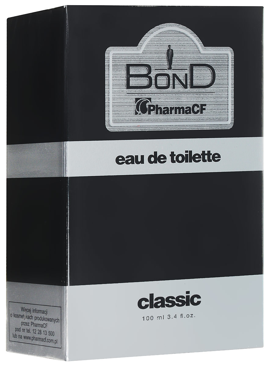 Bond мужская туалетная вода Expert Classic, 100 мл5901501014730 Bond мужская туалетная вода Expert Classic, 100 мл5901501014730Классический и стильный аромат для настоящего мужчины, которого отличает решительность и уверенность в себе. Продукты серии Classic содержат увлажняющий и регенерирующий аллантоин. Косметика серии Bond были разработаны с мыслью о специфических требованиях мужской кожи. Их характеризует повышенная эффективность и удобство использования. Отличает инновационная формула, натуральные компоненты и, прежде всего, мужественный, классический аромат, который сохраняется на коже до 24 часов.