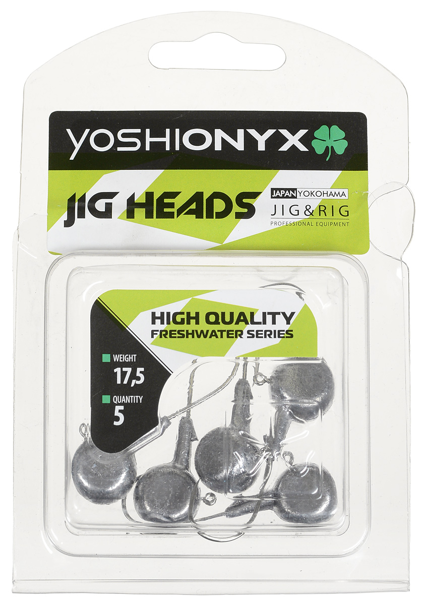 Джиг-головка Yoshi Onyx JIG Bros. Аспирин, крючок Gamakatsu, 17,5 г, 5 шт96529 Джиг-головка Yoshi Onyx JIG Bros. Аспирин, крючок Gamakatsu, 17,5 г, 5 шт96529Джиг-головки Yoshi Onyx JIG Bros. Аспирин предназначены для ловли хищной рыбы, с использованием самых разных вариантов проводок на мягкие приманки. Это может быть и ступенчатая проводка по дну, и волнообразная в толще воды, и даже обычная ровная проводка. Джиг-головка оснащена крючком Gamakatsu. Такой крючок прекрасно пробивает жесткую пасть крупного судака, щуки и сома.