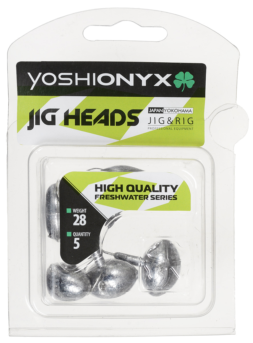 Джиг-головка Yoshi Onyx JIG Bros. Футбольный мяч, крючок Gamakatsu, 28 г, 5 шт96524 Джиг-головка Yoshi Onyx JIG Bros. Футбольный мяч, крючок Gamakatsu, 28 г, 5 шт96524Джиг-головки Yoshi Onyx JIG Bros. Футбольный мяч предназначены в первую очередь для донной спиннинговой ловли - джиг спиннинга. Джиг-головками оснащаются всевозможные мягкие приманки: виброхвосты, твистеры, силиконовые рачки и черви. Они меньше зацепляются по сравнению джиг-головками формы шар и оснащены крючком Gamakatsu. Вес: 28 г. Количество: 5 шт.