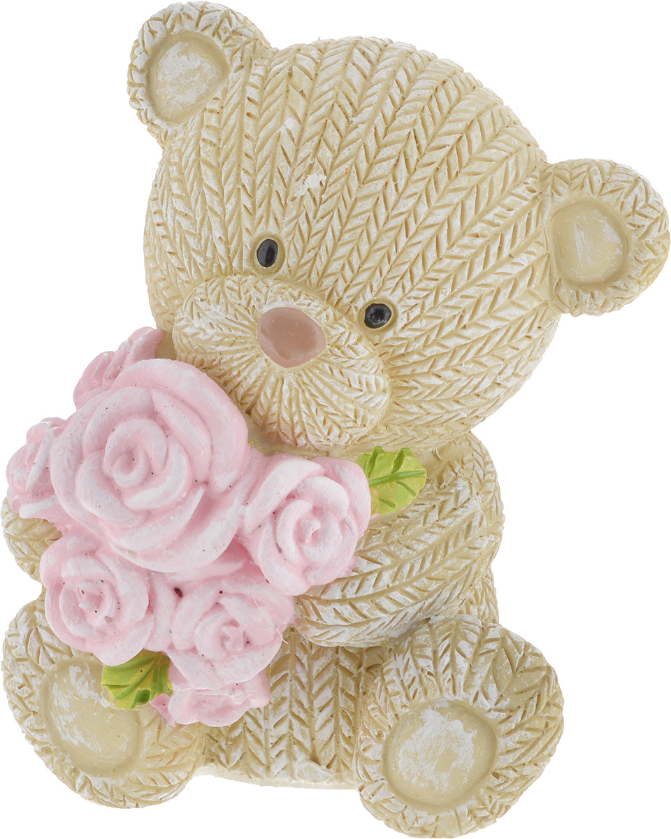 Фигурка декоративная Magic Home Мишка с розами, 7,5 х 6,5 х 9,1 см44414 Фигурка декоративная Magic Home Мишка с розами, 7,5 х 6,5 х 9,1 см44414Декоративная фигурка Мишка с розами выполнена из полирезина. Такая фигурка прекрасно дополнит любой интерьер и станет хорошим подарком.