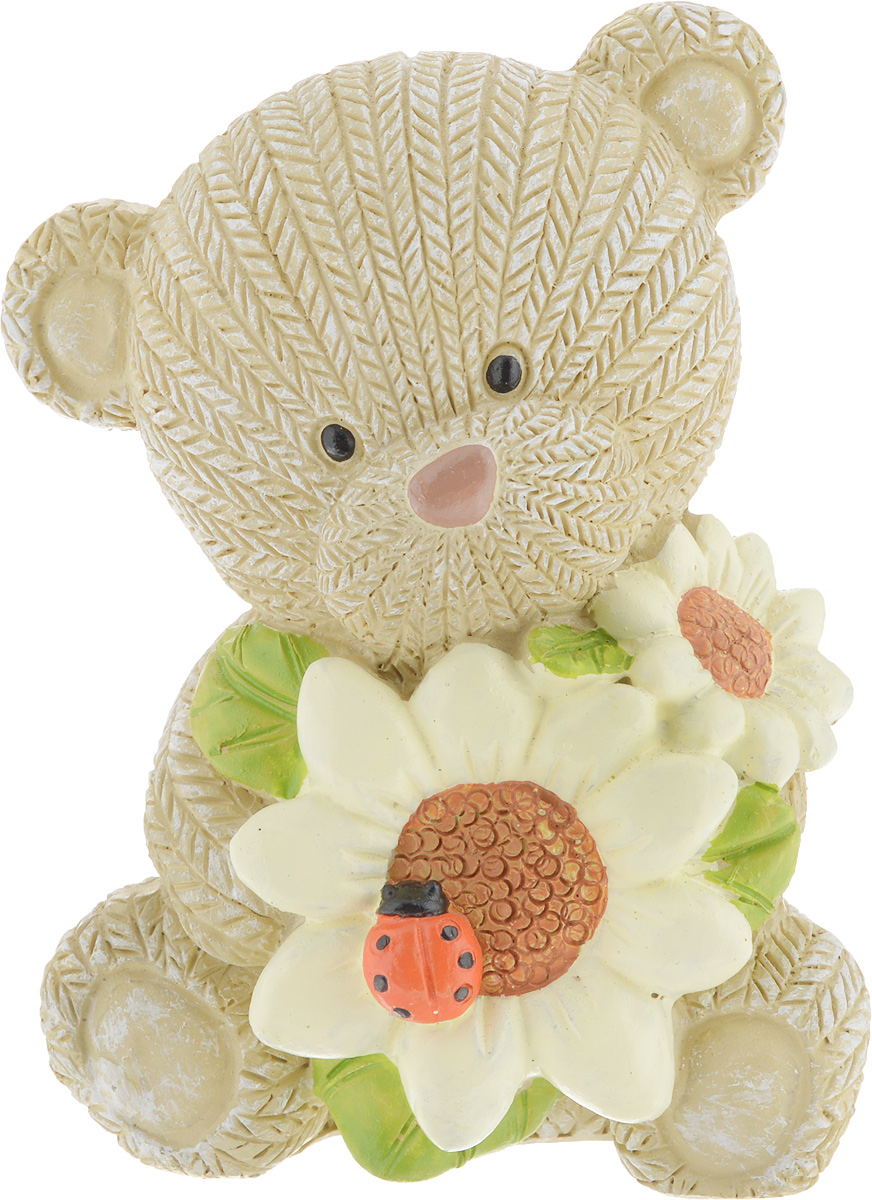 Фигурка декоративная Magic Home Мишка с подсолнухами, 7,3 х 6,4 х 9,1 см44413 Фигурка декоративная Magic Home Мишка с подсолнухами, 7,3 х 6,4 х 9,1 см44413Декоративная фигурка Мишка с подсолнухами выполнена из полирезина. Такая фигурка прекрасно дополнит любой интерьер и станет хорошим подарком.