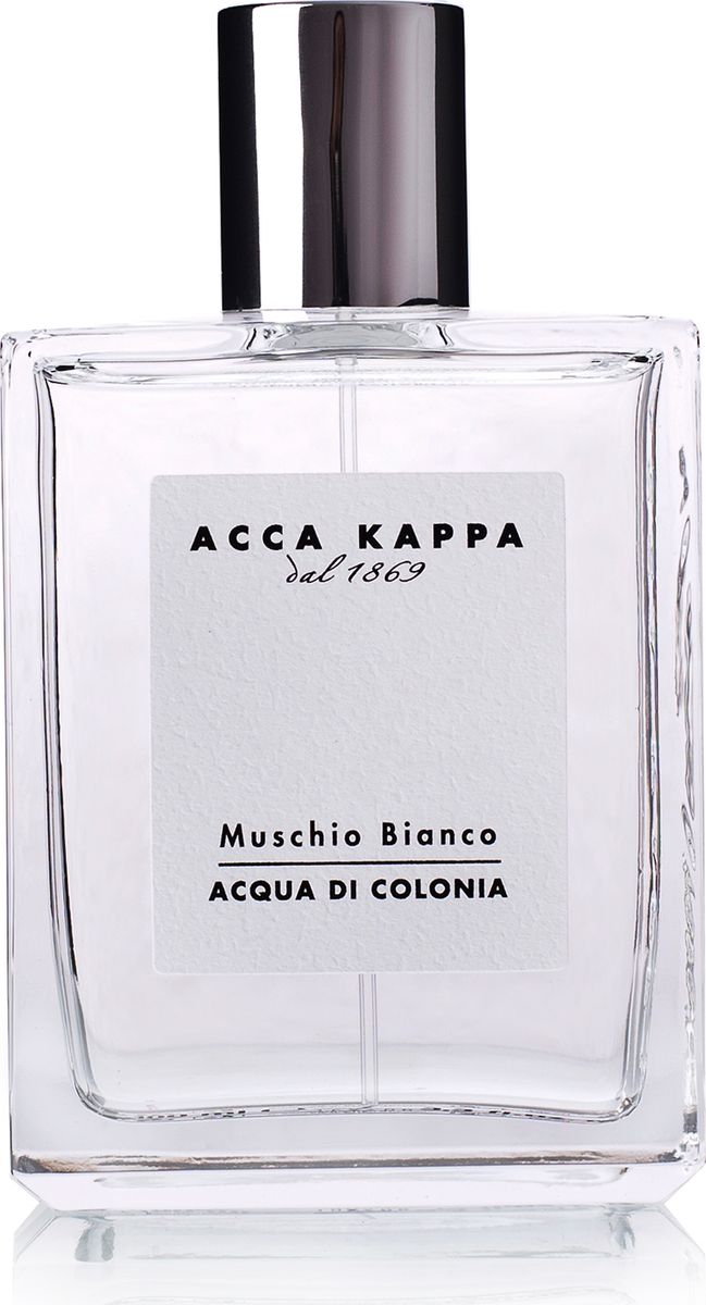 Acca Kappa Одеколон Белый Мускус 50 мл853281 Acca Kappa Одеколон Белый Мускус 50 мл853281Фирменный аромат Acca Kappa в формате одеколона. Аромат Muschio Bianco окружает тело свежестью итальянской весны. Гармоничное сочетание сладких, чувственных нот, легкой древесности, амбры и мускуса. Элегантая композиция для мужчин и женщин, созданная из деликатных, утончённых натуральных ингредиентов. Cодержит эфирные масла лаванды и ягод можжевельника.
