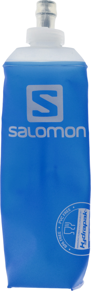 Бутылка спортивная Salomon Soft Flask, 500 млL39390100 Бутылка спортивная Salomon Soft Flask, 500 млL39390100Бутылка Salomon Soft Flask изготовлена из 100% мягкого термополиуретана. Изделие предназначено для использования во время занятий спортом. Бутылка сжимается, когда вы из нее пьете, тем самым уменьшая колебание воды. Благодаря специальной насадке вы не прольете ни капли мимо. Изделие снабжено отметками литража.