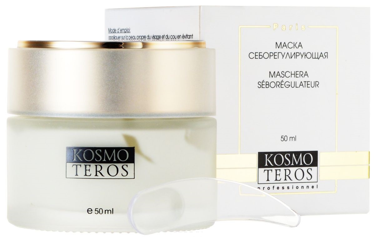 Kosmoteros Маска себорегулирующая Masque Sebo-Regulateur - 50 мл5021 Kosmoteros Маска себорегулирующая Masque Sebo-Regulateur - 50 мл5021Маска двойного действия не только успокаивает кожу и сужает расширенные поры, но и, в отличие от большинства средств, предназначенных для проблемной кожи, не сушит ее. Мощные противоэритемные ингредиенты стимулируют регенерацию клеток кожи, обладают антисептическим, противовоспалительным, кератопластическим и антисеборейным действием, выводят токсины, улучшают текстуру кожи, поддерживают упругость коллагеновых и эластиновых волокон. Основные активные компоненты: Acnet 5, 0%, Kaolin 15, 0%, сера, камфора. Показания к применению: для ухода за жирной, проблемной и комбинированной кожей.