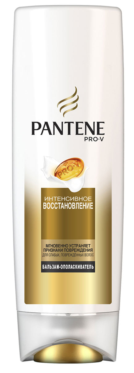Pantene Pro-V Бальзам-ополаскиватель Интенсивное восстановление, 360 мл81601046 Pantene Pro-V Бальзам-ополаскиватель Интенсивное восстановление, 360 мл81601046Благодаря обогащенной восстанавливающей формуле с особыми веществами, питающими волосы на микроуровне, бальзам-ополаскиватель Pantene Pro-V Интенсивное восстановление помогает удерживать влагу глубоко внутри, придавая волосам здоровый внешний вид и блеск. Бальзам- ополаскиватель Pantene Pro-V Интенсивное восстановление борется с признаками повреждения и питает поврежденные и сухие волосы, делая их гладкими, сияющими и здоровыми. Для наилучших результатов используйте с шампунем и средствами для ухода за волосами Pantene Pro-V Интенсивное восстановление.