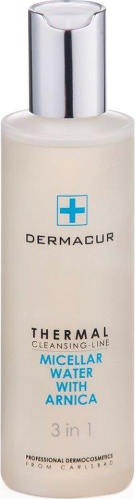Мицеллярная вода Mictllar Water с содержанием гипоаллергенных веществ Dermacur, 200млP012 Мицеллярная вода Mictllar Water с содержанием гипоаллергенных веществ Dermacur, 200млP012Мицеллярная вода с содержанием гипоаллергенных веществ и карловарских минералов из линейки THERMAL CLEANSING LINE – это очень мягкая, не содержащая ароматизаторов вода, предназначенная для снятия макияжа со всего лица, области вокруг глаз и губ. Содержание активных мицелл, впитывающих загрязнения, обеспечивает превосходные результаты при снятии макияжа. Антиоксидантный экстракт из арники, пантенола и минеральных солей дезинфицирует, снимает раздражение, тонизирует и защищает кожу от свободных радикалов. Эффект использования мицеллярной воды MICELLAR WATER : - Эффективное увлажнение в течение всего дня. - Длительное увлажнение в ночное время суток. - Восстановление и тонизирование. - Разглаживание и профилактика морщин. - Устранение сухости кожи. - Регенерация и восстановление кожи лица. Применение мицеллярной воды: Нанесите на лицо, глаза и губы с помощью ватных тампонов, и мягко очистите кожу от загрязнений. Смывать нет необходимости.