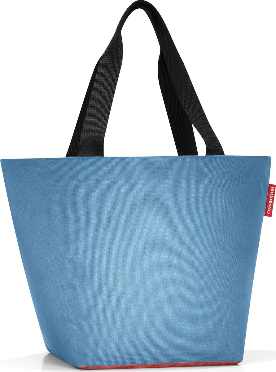 Сумка женская Reisenthel Shopper M, цвет: голубой. ZS4047ZS4047 Сумка женская Reisenthel Shopper M, цвет: голубой. ZS4047ZS4047Отличная сумка для похода за продуктами: широкие удобные лямки распределяют нагрузку на плече, а объем 15 литров позволяет вместить все самое нужное. Застегивается на молнию. Внутри - кармашек на молнии для мелочей. Специальное широкое днище для большей вместимости.