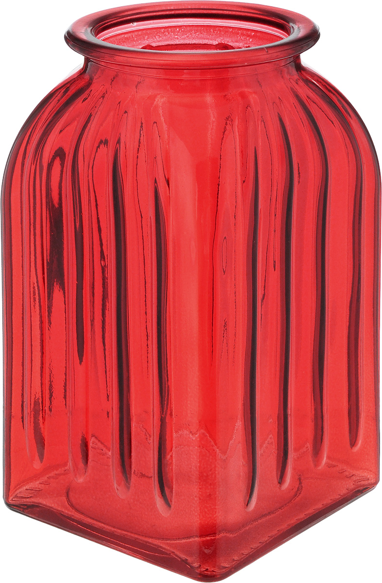 Ваза Nina Glass Ханна, цвет: красный, высота 18,5 смNG92-023M_красный Ваза Nina Glass Ханна, цвет: красный, высота 18,5 смNG92-023M_красныйВаза Nina Glass Ханна выполнена из высококачественного стекла. Изделие имеет изысканный внешний вид и рельефную поверхность. Такая ваза станет ярким украшением интерьера и прекрасным подарком к любому случаю. Не рекомендуется мыть в посудомоечной машине. Диаметр вазы (по верхнему краю): 9,5 см. Высота вазы: 18,5 см. Размер основания: 10 х 10 см.