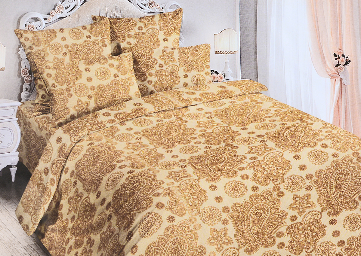 Комплект белья Letto Home Textile Традиция, 1,5-спальный, наволочки 70x70. В235-3В235-3 Комплект белья Letto Home Textile Традиция, 1,5-спальный, наволочки 70x70. В235-3В235-3Комплект постельного белья Letto Home Textile Традиция выполнен из классической российской бязи (хлопка). Комплект состоит из пододеяльника, простыни и двух наволочек. Постельное белье, оформленное красивым изображением, имеет изысканный внешний вид. Пододеяльник застегивается на молнию, наволочка - на клапан. Благодаря такому комплекту постельного белья вы сможете создать атмосферу роскоши и романтики в вашей спальне.
