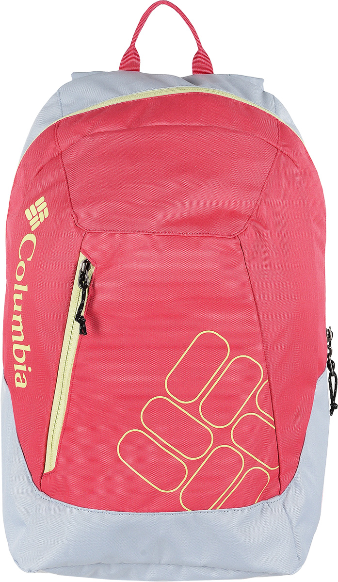Рюкзак женский Columbia Quickdraw Daypack, цвет: розовый, светло-серый. 1587591-0311587591-031 Рюкзак женский Columbia Quickdraw Daypack, цвет: розовый, светло-серый. 1587591-0311587591-031Стильный городской женский рюкзак Columbia Quickdraw Daypack выполнен из плотного полиэстера. Изделие имеет одно основное отделение, которое закрывается на застежку-молнию. Снаружи, на передней стенке расположен небольшой втачной карман на застежке-молнии. Рюкзак оснащен широкими мягкими регулирующими лямками и удобной ручкой для переноски в руках. Уплотненная мягкая спинка обеспечивает комфорт во время носки. Рюкзак оформлен надписью бренда.