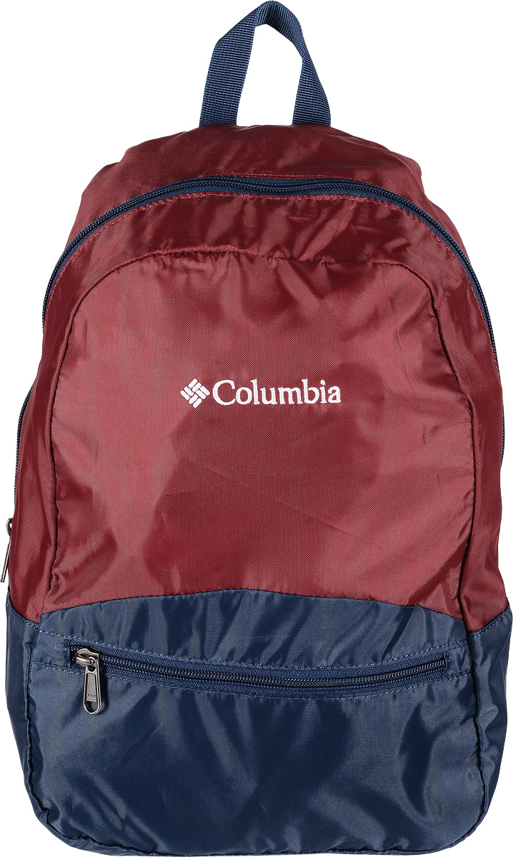 Рюкзак Columbia Venya Tour, цвет: темно-красный, темно-синий. 1728662-6111728662-611 Рюкзак Columbia Venya Tour, цвет: темно-красный, темно-синий. 1728662-6111728662-611Стильный городской рюкзак Columbia Venya Tour выполнен из качественного полиэстера. Изделие имеет одно основное отделение, которое закрывается на застежку-молнию. Снаружи, на передней стенке расположен накладной карман на застежке-молнии. Рюкзак оснащен широкими мягкими регулирующими лямками и удобной ручкой для переноски в руках. Такой рюкзак станет незаменимым в повседневной жизни.