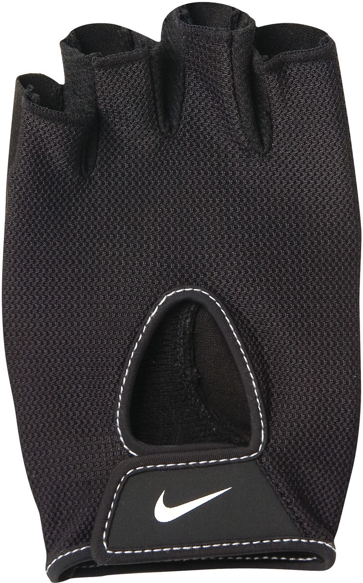 Перчатки тренировочные женские Nike Wmns Fundamental Training Gloves II, цвет: черный. Размер LN.LG.17.010.LG Перчатки тренировочные женские Nike Wmns Fundamental Training Gloves II, цвет: черный. Размер LN.LG.17.010.LGРегулируемая застежка на запястье обеспечивает надежную посадку. Трафаретная печать swoosh-лого на внешней стороне модели обеспечивает моментальную идентификацию бренда. Внутренняя часть перчаток выполнена из замшезаменителя, что обеспечивает комфорт и долговечность в использовании данного аксессуара. Высокое качество исполнения.