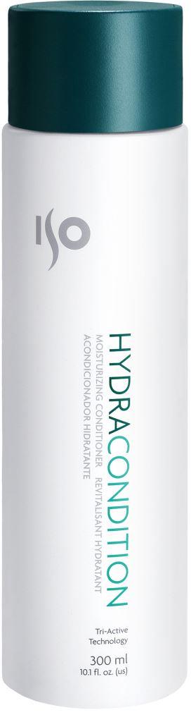 ISO Hydra Condition - Увлажняющий кондиционер, 300 мл967713 ISO Hydra Condition - Увлажняющий кондиционер, 300 мл967713Эластичный, кремообразный легковесный, с приятным запахом. Хорошо смывается водой. Интенсивно увлажняет – за счет глицерина, а хлорид бегентримониума – помогает удерживать влагу в волосах. Закрывает и сглаживает кутикулу, содержит максимальное количество восстанавливающих и лечебных компонентов. При этом обеспечивает баланс между увлажнением и объемом – не перегружает волосы! Содержит UV-фильтры. Результат: Гладкие, здоровые, шелковистые, напитанные влагой, блестящие волосы, увлажненные и сохранившие объем. Секреты применения: Второй шаг для эффективного увлажнения! Если держать на волосах 5 минут при воздействии тепла – эффект питающей маски. Можно использовать как крем увлажняющий для рук. А если запечатать руки в целлофан или одеть перчатки – как эффективную маску для кожи рук. При воздействии дополнительного тепла проникает глубже в структуру волоса.