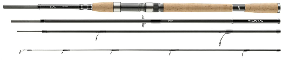 Спиннинг штекерный Daiwa Lexa Travel LX904MFS-AD, 2,7 м, 15-50 г61183 Спиннинг штекерный Daiwa Lexa Travel LX904MFS-AD, 2,7 м, 15-50 г61183Многочастные удилища для спиннинговой ловли становятся все более популярными, благодаря развитию технологии производства, которое позволяет создавать многочастные удилища, которые практически не отличаются по строю и геометрии. Высокая стоимость перевозки тубусов с удилищами - еще один стимул к развитию этого направления. Помимо легкости бланков, 4 частное Lexa отличается идеальным балансом и быстрым строем. Использование конструкции X 45 сокращает риск перекручивание бланка во время заброса и позволяет осуществлять дальние забросы. Это идеальное удилище, особенно когда вы путешествуете с маленьким багажом.