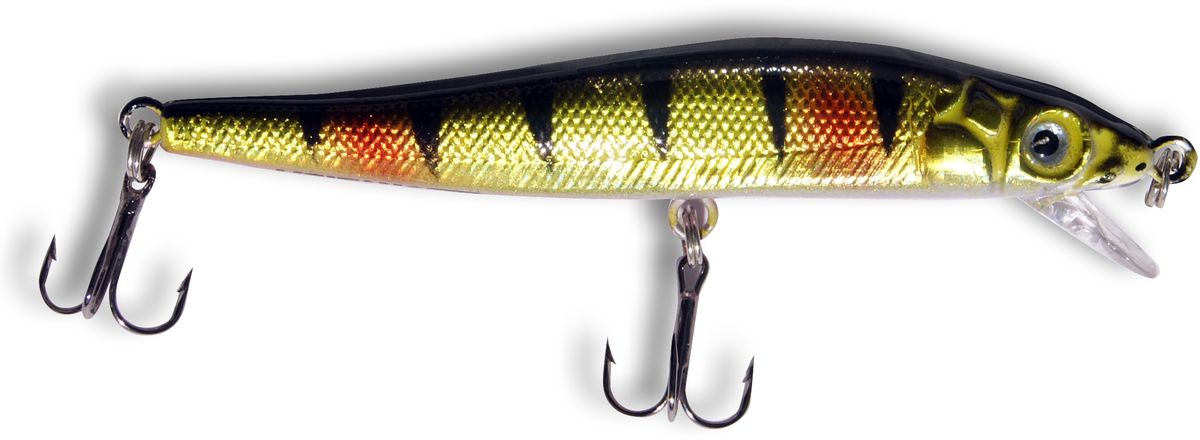 Воблер SWD Classic Minnow 80SS, цвет: золотистый, черный, красный, 6 г, 0,5-1 м0059432 Воблер SWD Classic Minnow 80SS, цвет: золотистый, черный, красный, 6 г, 0,5-1 м0059432Воблер SWD CLASSIC MINNOW Система дальнего заброса с перекатывающимися шариками, также создающими шумовой эффект; Длина - 80 м м; Вес -6г; Акция - суспендер; Заглубление 0,5-1,0; Цвет - 04; Крючки - тройные №10- 2шт.