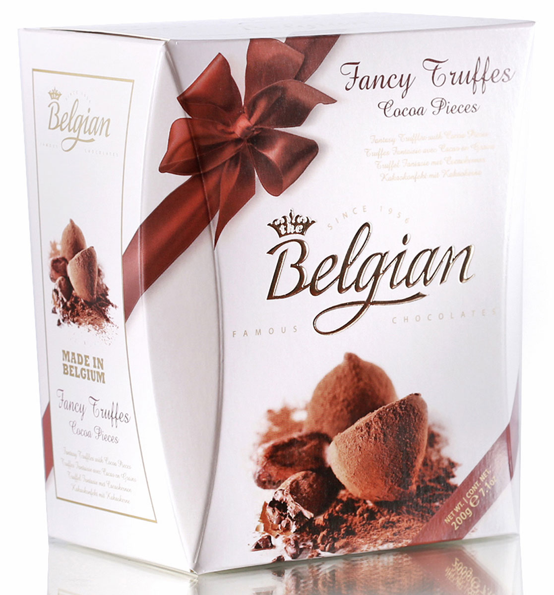 The Belgian Трюфели со вкусом какао, 200 г7.37.17 The Belgian Трюфели со вкусом какао, 200 г7.37.17В аромате конфет преобладают оттенки какао-бобов, украшенные легкими ванильными нотками. Конфеты составят прекрасную пару с чаем, кофе или капучино. Их можно предложить детям к молоку или какао. Трюфели станут замечательным дополнением к бокалу виски.