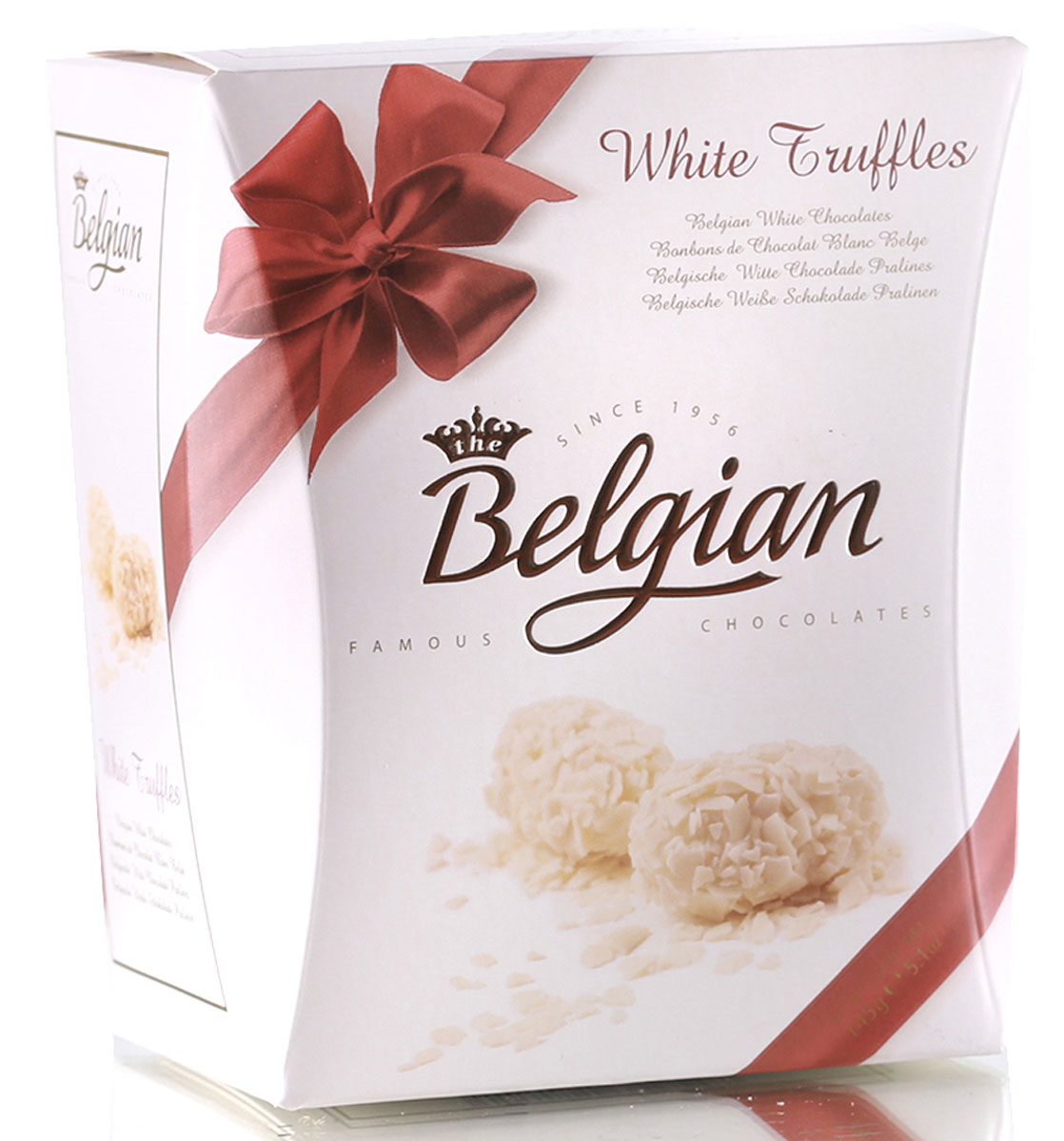 The Belgian Трюфели из белого шоколада в хлопьях, 145 г7.37.05 The Belgian Трюфели из белого шоколада в хлопьях, 145 г7.37.05Сладкий, нежный и мягкий белый шоколад, наполненный чудесными сливочно-карамельными тонами, приятно контрастирует с хрустящими хлопьями. Трюфели замечательно гармонируют с чаем, кофе и капучино. Их можно подать к молоку или какао.