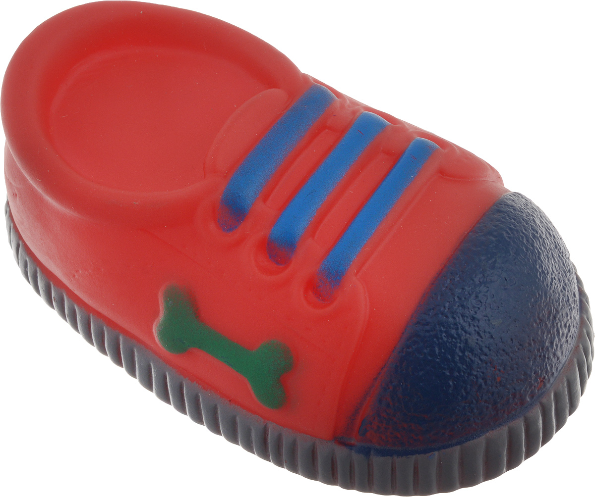 Игрушка для собак Dezzie Кроссовок, с пищалкой, 10 х 6 см5604036 Игрушка для собак Dezzie Кроссовок, с пищалкой, 10 х 6 см5604036Игрушка для собак Dezzie Кроссовок изготовлена из винила в виде кроссовка. Такая игрушка практична, функциональна и совершенно безопасна для здоровья животного. Ее легко мыть и дезинфицировать. Игрушка очень легкая, поэтому собаке совсем нетрудно брать ее в пасть и переносить с места на место. Изделие оснащено пищалкой. Игрушка для собак Dezzie Кроссовок станет прекрасным подарком для неугомонного четвероногого питомца. Размер игрушки: 10 х 6 см.