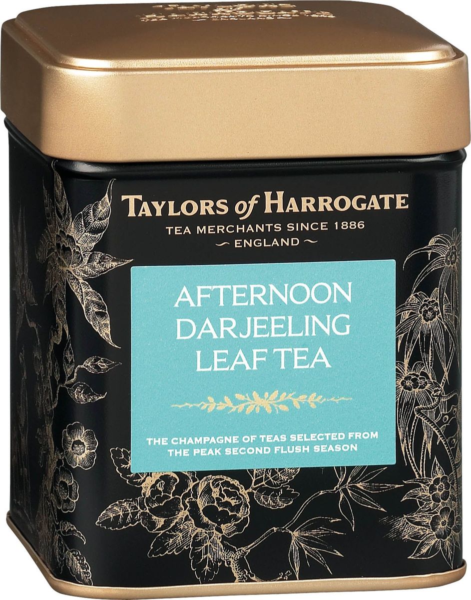 Taylors of Harrogate Дарджинг Полдник чай черный листовой байховый, 125 г292230 Taylors of Harrogate Дарджинг Полдник чай черный листовой байховый, 125 г292230Смесь изысканных сортов чая для традиционного полдника. Этот элегантный напиток идеально подходит для полдника с кексами и пирожными. Чай собирают в чайных хозяйствах предгорий Гималаев на пике второго сезона - в момент, когда он достигает уровня наивысшего качества. При правильном его заваривании получается светлый напиток с утончённым мускатным, слегка терпким вкусом и цветочным ароматом. Такие свойства обеспечиваются особыми условиями произрастания чая: холодным и влажным климатом, высокогорным расположением плантаций и особенностями почвы. Способ приготовления: для приготовления этого восхитительного напитка засыпьте в хорошо прогретый заварной чайник листья чая Дарджилинг-Полдник, из расчета 1 ч. л. на человека плюс еще одна на сам чайник, и залейте только что вскипяченной водой. Настаивайте в течение 4-5 минут. Можно добавить молока на ваш вкус.