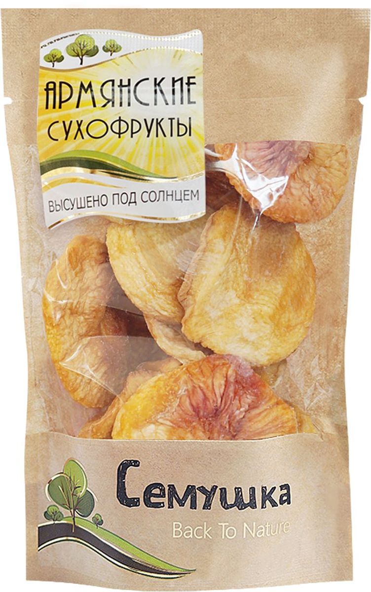 Семушка персики сушеные, 130 г4607114691382 Семушка персики сушеные, 130 г4607114691382Компания Семушка предлагает армянские сухофрукты и орехи отличного качества! Все сухофрукты из Армении высушены на солнце и имеют множество полезных свойств. Армянские орехи и сухофрукты богаты витаминами и микроэлементами. Употребление сухофруктов оказывает на организм благотворное действие и дарит вам здоровье!