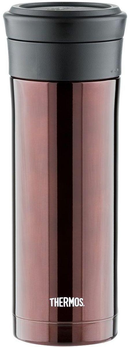 Термос Thermos, цвет: кофейный, 0,48 л. TCMK-500923615 Термос Thermos, цвет: кофейный, 0,48 л. TCMK-500923615Одной из самых незаурядных и отличительных моделей является термос для заваривания. Предназначен для индивидуального использования. Удобство достигается за счет съемного жесткого ситечка , при этом термос абсолютно герметичен. В таком термосе Вы можете заваривать любимые настои и чаи совершенно не испытывая трудностей при процеживании.