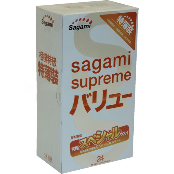 Sagami Xtreme 24шт. Презервативы ультратонкие, латекс 0,04 мм143161 Sagami Xtreme 24шт. Презервативы ультратонкие, латекс 0,04 мм143161Ультратонкие презервативы SAGAMI Xtreme Современные технологии позволили изготовить презервативы почти в два раза тоньше стандартных аналогов! Ультратонкая толщина стенок (0,04 мм) этих латексных презервативов делает их использование более комфортным и незаметным и способствует большей естественности ощущений.