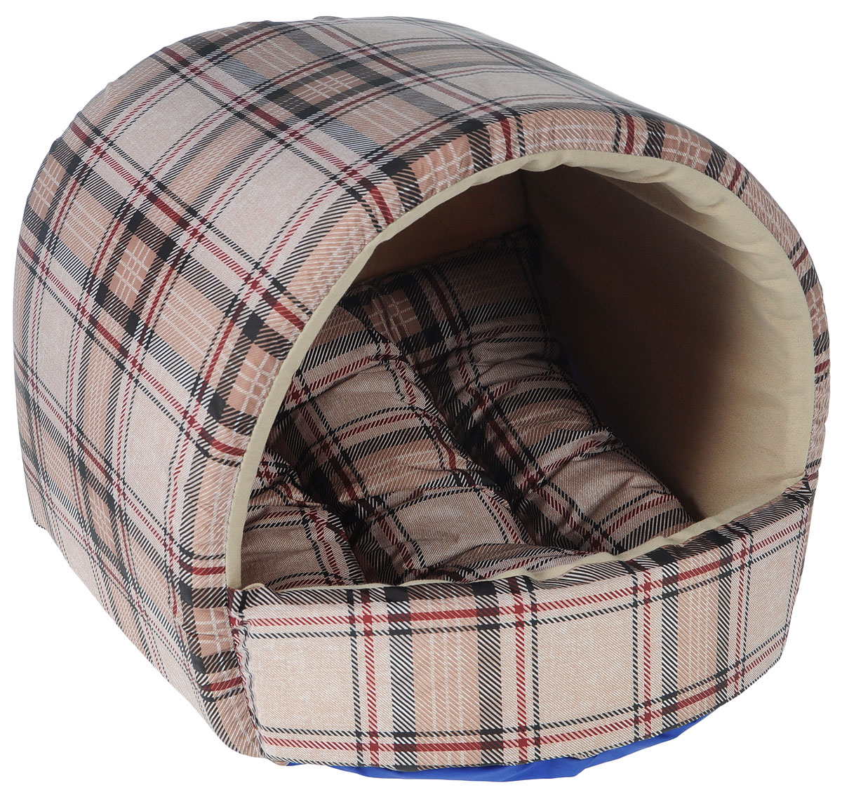 Домик для собак Happy Puppy Классик, 37 x 37 x 40 смHP-170005 Домик для собак Happy Puppy Классик, 37 x 37 x 40 смHP-170005Домик для собак Happy Puppy Классик обязательно понравится вашему питомцу. Он выполнен из высококачественного хлопка и полиэстера с водоотталкивающей пропиткой. Съемная подстилка с наполнителем из холлофайбера. Такой материал не теряет своей формы долгое время. Домик очень удобный и уютный. Ваш любимец сразу же захочет забраться внутрь, там он сможет отдохнуть и спрятаться. Компактные размеры позволят поместить домик, где угодно, а приятная цветовая гамма сделает его оригинальным дополнением к любому интерьеру. Размер подстилки: 37 х 37 х 5 см, Размер домика: 37 х 37 х 40 см, Внутренняя высота домика (с учетом подстилки): 27 см. Толщина стенки: 3 см.