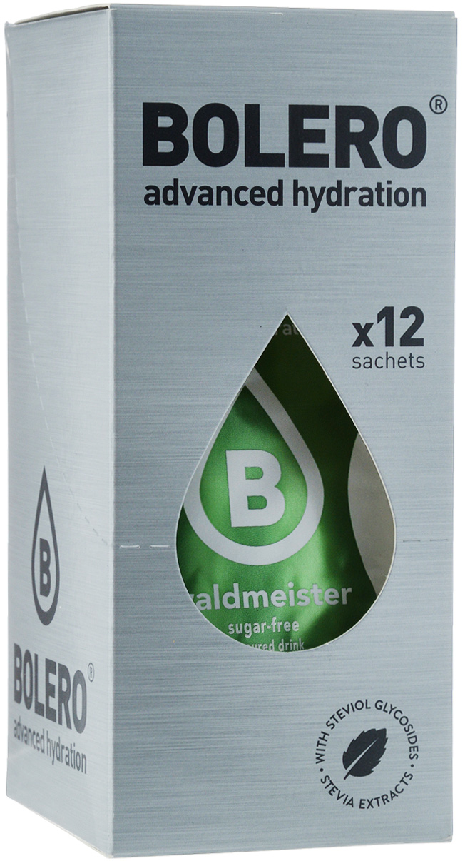 Напиток быстрорастворимый Bolero Waldmeister Fpid / Тархун, 9 г х 12 штЦБ-00003667 Напиток быстрорастворимый Bolero Waldmeister Fpid / Тархун, 9 г х 12 штЦБ-00003667Что же такое Bolero Drinks? В первую очередь это - вкусовая добавка без сахара, без глютена, без жиров и углеводов. Bolero Drinks – это мгновенные напитки, которые не содержат сахар, не содержат лактозы, не содержат консервантов, не содержат глютен, не содержат искусственных вкусовых и цветообразующих добавок!!!!!!! Каждый пакетик Bolero Drinks на Стивии весит 9 г, и его достаточно, чтобы подготовить 1,5-2 литра сока, в зависимости от вашего желания. Эти маленькие пакетики очень удобно носить с собой, и подготовка натурального напитка проста - просто добавьте в 1,5-2 литра холодной воды и размешайте. Но Bolero Drinks – это не только напитки. Это великолепное дополнение к каше, творогу и другим субстанциям. Состав: Без добавления ГМО. Не содержит Глютен, без сахара. Кислоты: лимонная кислота, яблочная кислота, мальтодекстрин; ароматические и вкусовые вещества; L-аскорбиновая кислота. Натуральные ароматизаторы и подсластители: ацесульфам К,...