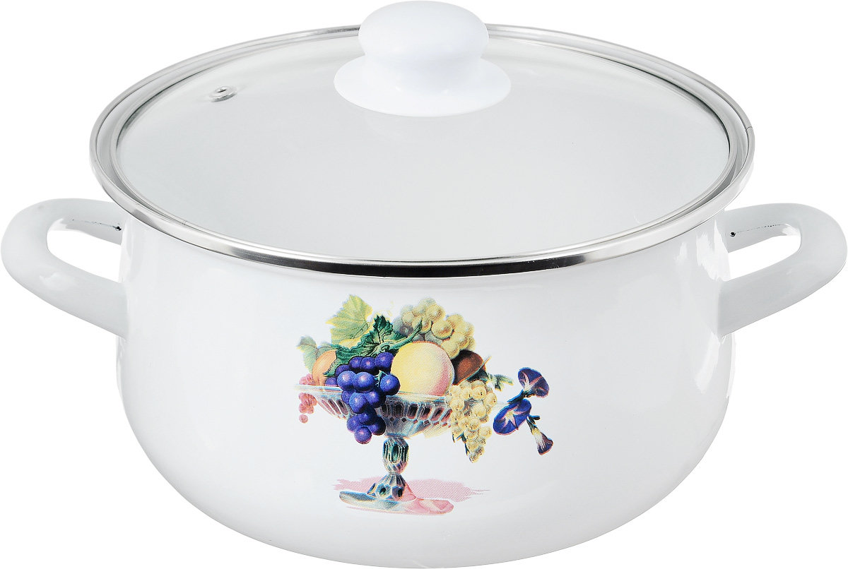 Кастрюля Mayer & Boch с крышкой, 3,5 л. 2499724997 Кастрюля Mayer & Boch с крышкой, 3,5 л. 2499724997Кастрюля Mayer & Boch выполнена из углеродистой стали высокого качества с эмалированным покрытием. Внешние стенки оформлены изящным рисунком. Эмаль устойчива к пищевым кислотам, не вступает во взаимодействие с продуктами и не искажает их вкусовые качества. Кроме того, такое покрытие долговечно, оно устойчиво к механическому воздействию, не царапается, а стальная основа практически не подвержена механической деформации, благодаря чему срок эксплуатации увеличивается. Кастрюля оснащена стеклянной крышкой с ободом из нержавеющей стали и отверстием для выхода пара, а также удобными ручками. Подходит для всех типов плит, включая индукционные. Можно мыть для посудомоечной машины. Диаметр кастрюли по верхнему краю: 22 см. Ширина кастрюли (с учетом ручек): 28 см. Высота стенки: 12,5 см. Диаметр индукционного диска: 14,5 см.