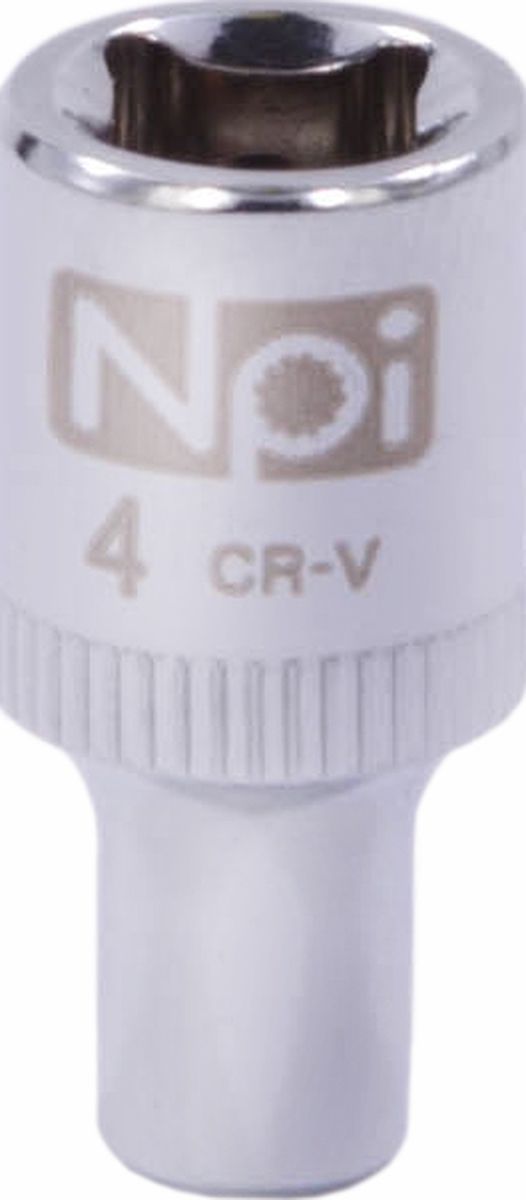 Головка торцевая NPI SuperLock, 1/4, 4 мм20220 Головка торцевая NPI SuperLock, 1/4, 4 мм20220Головка торцевая NPI 1/4. Тип 1/4. Торцевая головка NPI применяется с гайковертами, трещетками, воротками. Торцевая головка выполнена по технологии Суперлок. Торцевая головка обеспечивает максимальный крутящий момент по отношению к резьбе и выдерживает ударные нагрузки. Материал - высокопрочная хром-ванадиевая сталь. Соответствует стандарту DIN 3124.