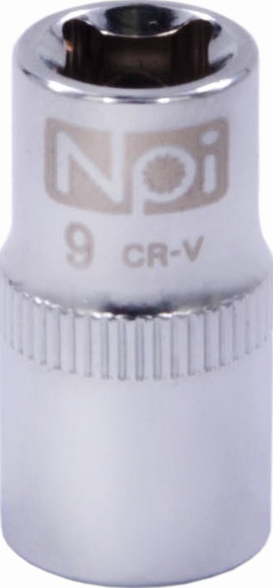 Головка торцевая NPI SuperLock, 1/4, 9 мм20227 Головка торцевая NPI SuperLock, 1/4, 9 мм20227Головка торцевая NPI 1/4. Тип 1/4. Торцевая головка NPI применяется с гайковертами, трещетками, воротками. Торцевая головка выполнена по технологии Суперлок. Торцевая головка обеспечивает максимальный крутящий момент по отношению к резьбе и выдерживает ударные нагрузки. Материал - высокопрочная хром-ванадиевая сталь. Соответствует стандарту DIN 3124.