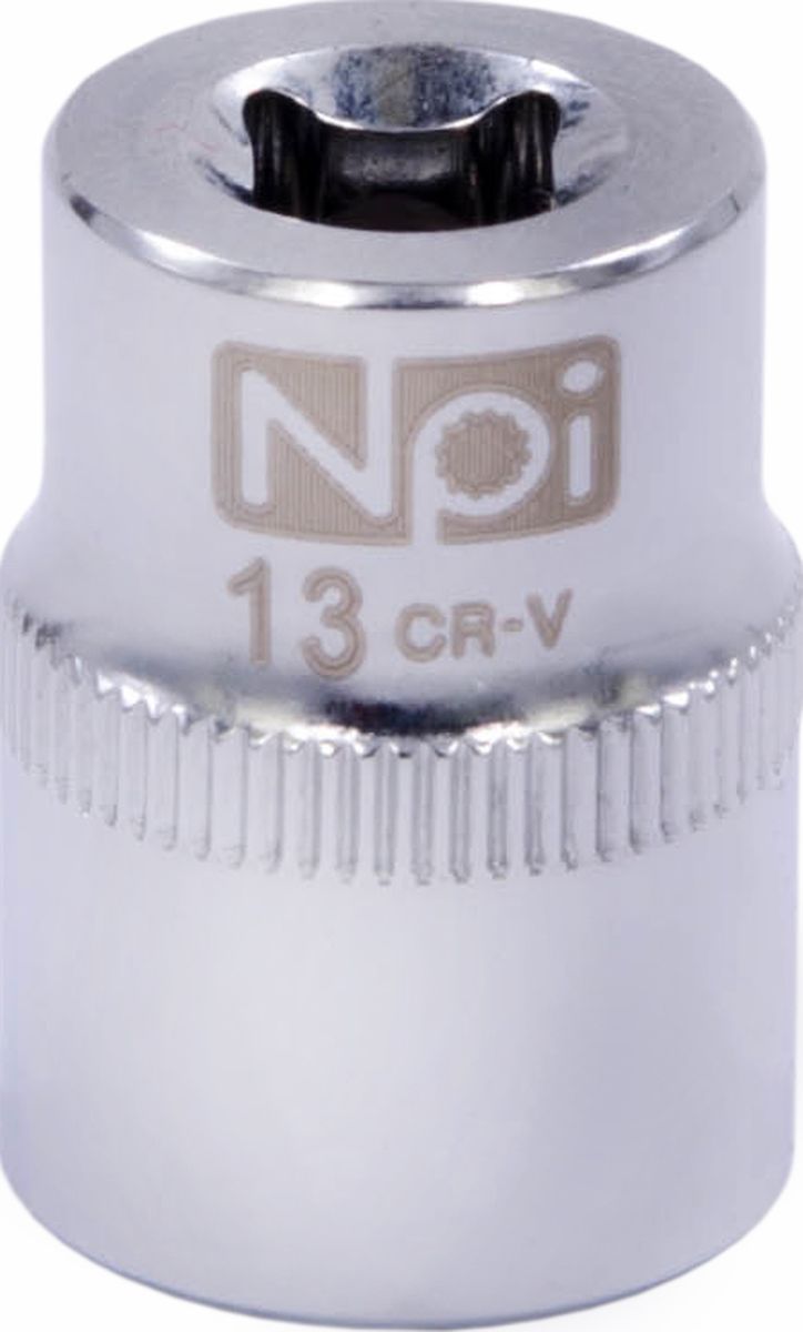 Головка торцевая NPI SuperLock, 1/4, 13 мм20231 Головка торцевая NPI SuperLock, 1/4, 13 мм20231Головка торцевая NPI 1/4. Тип 1/4. Торцевая головка NPI применяется с гайковертами, трещетками, воротками. Торцевая головка выполнена по технологии Суперлок. Торцевая головка обеспечивает максимальный крутящий момент по отношению к резьбе и выдерживает ударные нагрузки. Материал - высокопрочная хром-ванадиевая сталь. Соответствует стандарту DIN 3124.