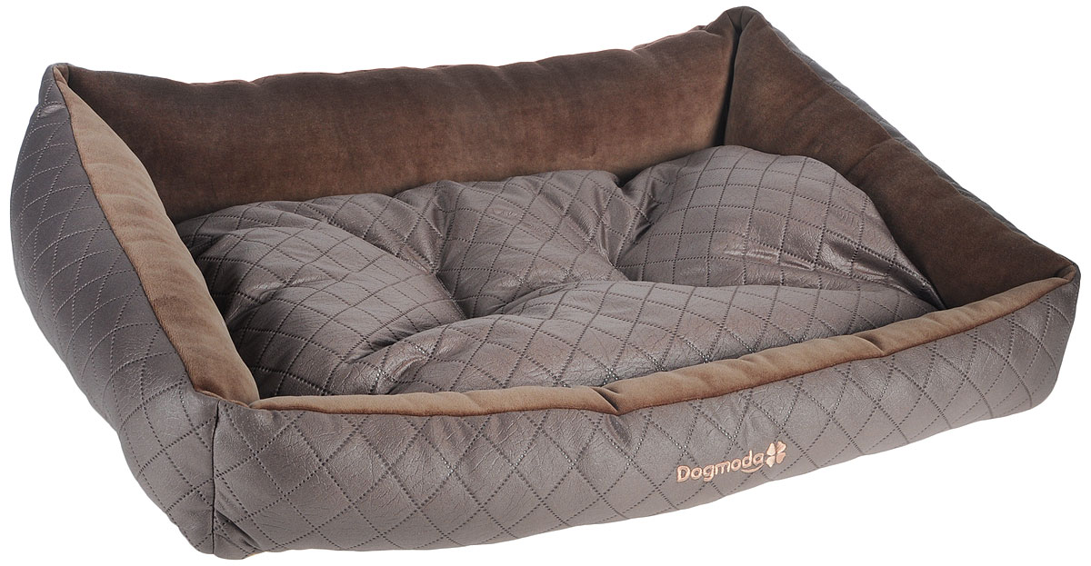 Лежак для животных Dogmoda Шоколад, 74 х 61 х 21 смDM-160113-3 Лежак для животных Dogmoda Шоколад, 74 х 61 х 21 смDM-160113-3Лежак для животных Dogmoda Шоколад прекрасно подойдет для отдыха вашего домашнего питомца. Предназначен для кошек и собак. Изделие выполнено из полиэстера и велюра. Внутри - мягкий наполнитель из холлофайбера, который обеспечивает комфорт и уют. Лежак снабжен съемной подушкой. Роскошный, уютный и стильный лежак Шоколад станет излюбленным местом отдыха для вашего питомца. А стильный дизайн сделает его настоящим украшением интерьера. Размеры: 74 х 61 х 21 см.