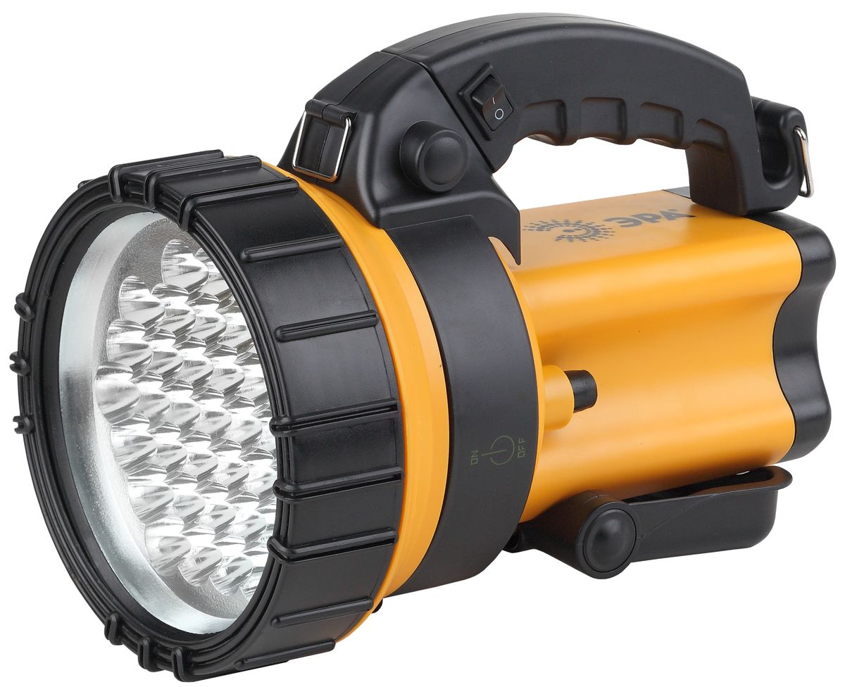 Фонарь ручной ЭРА, 36xLED, аккумулятор 4.5Ah, ЗУ 220V+12VFA37M Фонарь ручной ЭРА, 36xLED, аккумулятор 4.5Ah, ЗУ 220V+12VFA37MАккумуляторный светодиодный прожектор: 36 белых LED Аккумулятор 4V 4.5Ah (AC3, DT4045) подзарядка от сети 220V и бортовой сети автомобиля 12V ремень для переноски на плече.