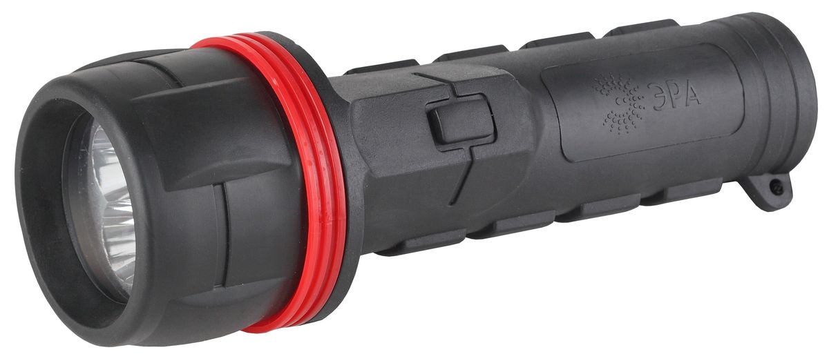 Фонарь ручной ЭРА, 3xLED, 2xDR2D Фонарь ручной ЭРА, 3xLED, 2xDR2DСветодиодный обрезиненный фонарь: 3 белых светодиода ремешок на запястье 2xD (в комплект не входят)