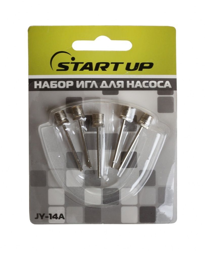 Набор игл для насоса Start Up, 5 шт. JY-14A150479 Набор игл для насоса Start Up, 5 шт. JY-14A150479В комплекте: 5 игл